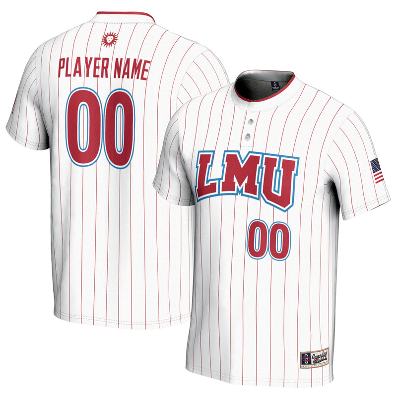Loyola Marymount Lions GameDay Greats NIL Pick-A-Player Softball Lightweight Jersey - White