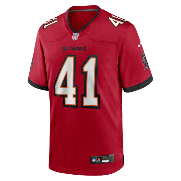 Tampa Bay Buccaneers Ko Kieft Nike Red Game Player Jersey