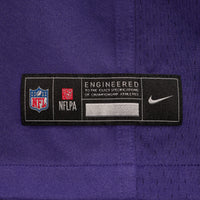Baltimore Ravens Nick Moore Nike Purple Game Jersey
