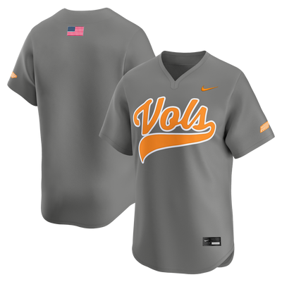 Nike Gray Tennessee Volunteers Alternate Limited Baseball Jersey