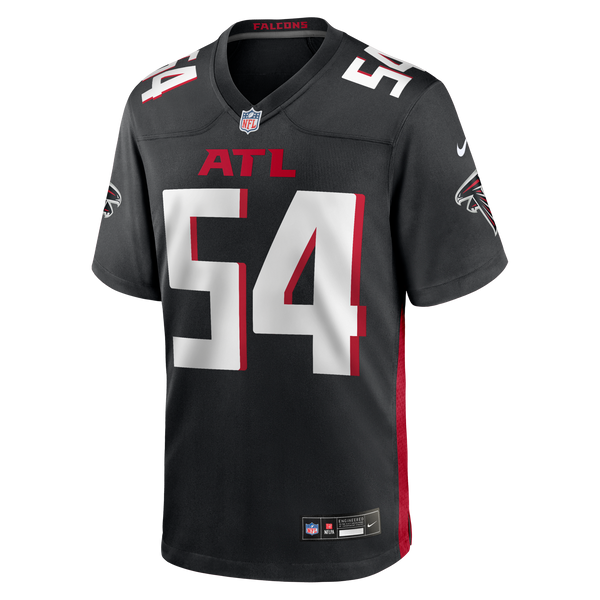 Atlanta Falcons Brandon Dorlus Nike Black Team Game Jersey