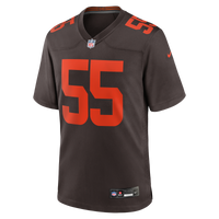 Cleveland Browns Spencer Fano Nike Brown 2026 NFL Draft First Round Pick No. 9 Alpha Dawg Alternate Game Jersey