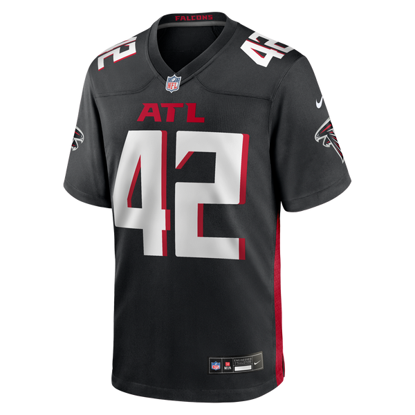 Atlanta Falcons Josh Woods Nike Black Team Game Jersey