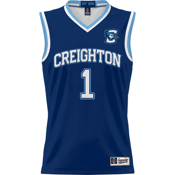 #1 Creighton Bluejays GameDay Greats Lightweight Basketball Jersey - Blue