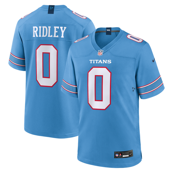 Tennessee Titans Calvin Ridley Nike Light Blue Game Jersey