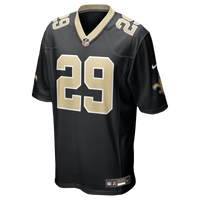 New Orleans Saints Quincy Riley Nike Black Team Game Jersey