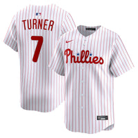 Philadelphia Phillies Trea Turner Nike White Home Limited Player Jersey