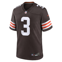 Cleveland Browns Jerry Jeudy Nike Brown Game Jersey