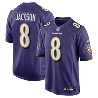 Baltimore Ravens Lamar Jackson Nike Purple Game Jersey
