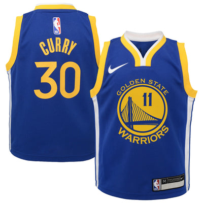 Golden State Warriors NBA Icon Swingman Jersey - Stephen Curry - Toddlers