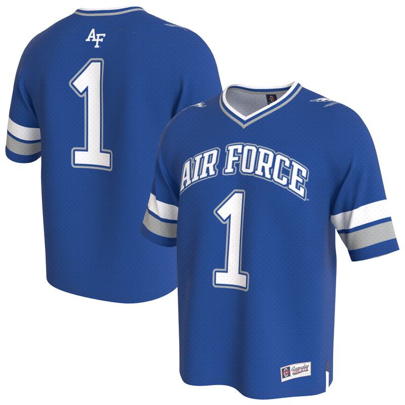 Air Force Falcons GameDay Greats Lightweight Collegiate Football Fashion Jersey - Royal