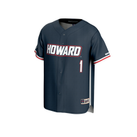 #1 Howard Bison GameDay Greats Lightweight Baseball Fashion Jersey - Navy