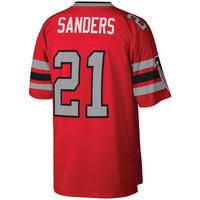 Atlanta Falcons Deion Sanders Mitchell & Ness Red Legacy Replica Jersey