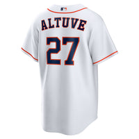 Houston Astros Jose Altuve Nike White Home Replica Player Name Jersey