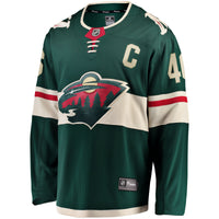 Minnesota Wild Jared Spurgeon Green Home Breakaway Player Jersey