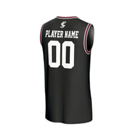 Santa Clara Broncos GameDay Greats NIL Pick-A-Player Basketball Lightweight Jersey - Black