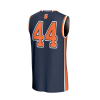 #44 Syracuse Orange GameDay Greats Lightweight Collegiate Basketball Fashion Jersey - Navy