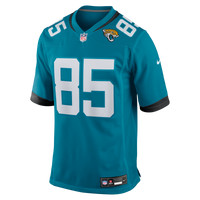 Jacksonville Jaguars Brenton Strange Nike Teal Team Game Jersey