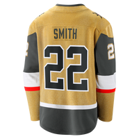 Vegas Golden Knights Cole Smith Fanatics Gold Home Breakaway Jersey