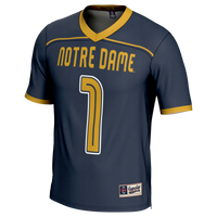 #1 Notre Dame Fighting Irish GameDay Greats Lightweight Lacrosse Fashion Jersey - Navy