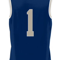 #1 Georgetown Hoyas GameDay Greats Lightweight Basketball Jersey - Navy