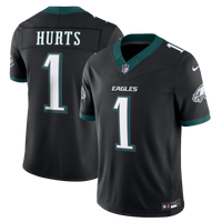 Philadelphia Eagles Jalen Hurts Nike Black Alternate Vapor F.U.S.E. Stitched Limited Jersey