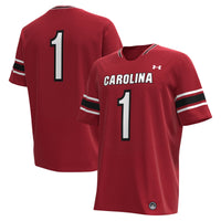 #1 South Carolina Gamecocks Under Armour Replica Football Jersey - Garnet