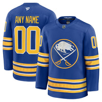 Buffalo Sabres Fanatics Royal Home Premium Custom Jersey