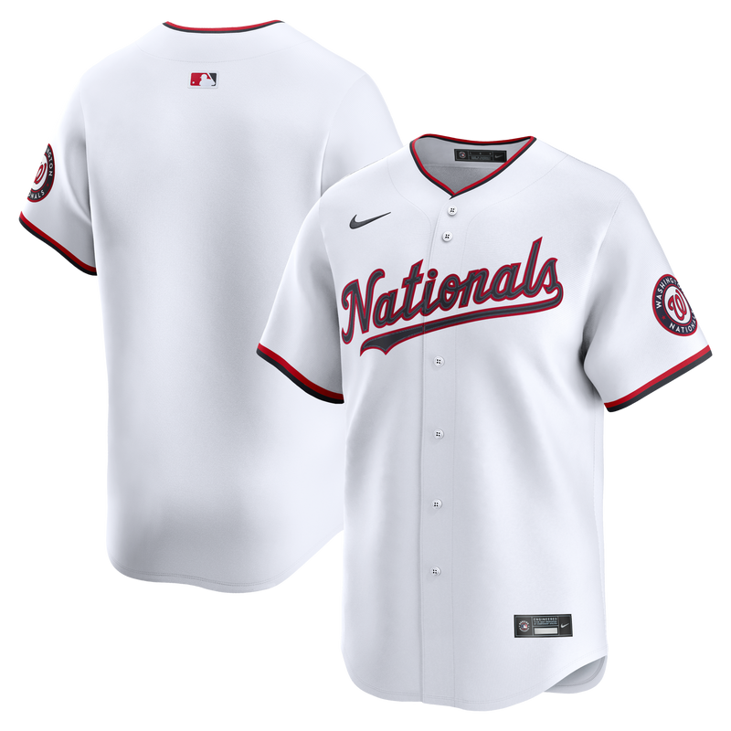 Washington Nationals Nike White Home Limited Jersey