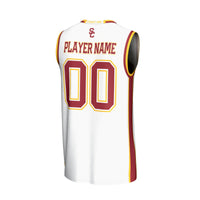 USC Trojans GameDay Greats Lightweight Collegiate Basketball NIL Pick-A-Player Fashion Jersey - White