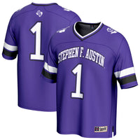 #1 Stephen F Austin Lumberjacks GameDay Greats Lightweight Collegiate Football Fashion Jersey - Purple