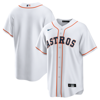Houston Astros Nike White Home Big & Tall Replica Jersey
