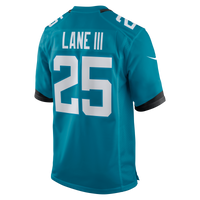 Jacksonville Jaguars Rayuan Lane III Nike Teal Team Game Jersey