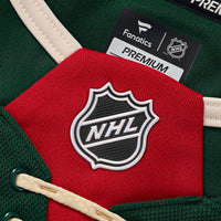 Minnesota Wild Fanatics Green Home Premium Custom Jersey