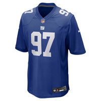 New York Giants Dexter Lawrence II Nike Royal Team Game Player Jersey