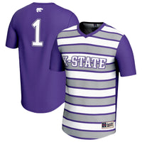 #1 Kansas State Wildcats GameDay Greats Lightweight Soccer Fashion Jersey - Purple