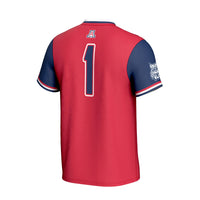 Arizona Wildcats GameDay Greats Lightweight Softball Fashion Jersey - Red