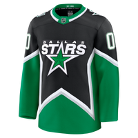 Dallas Stars Fanatics Black Alternate Premium Custom Jersey