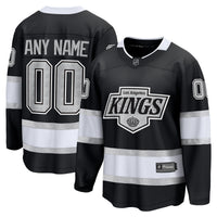 Los Angeles Kings Fanatics Black Home Breakaway Custom Jersey