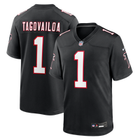 Atlanta Falcons Tua Tagovailoa Nike Black Alternate Game Jersey