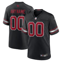 Arizona Cardinals Nike Black Alternate Custom Game Jersey