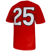#25 Rutgers Scarlet Knights Nike Untouchable Replica Game Jersey - Scarlet
