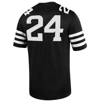 Nike #24 Black Iowa State Cyclones Alternate Game Jersey