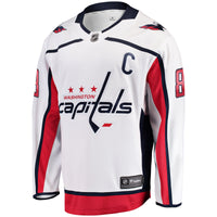Washington Capitals Alexander Ovechkin Fanatics White Breakaway Jersey