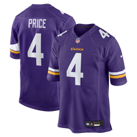 Minnesota Vikings Myles Price Nike Purple Team Game Jersey