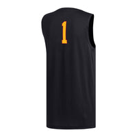 #1 Grambling Tigers adidas Replica Basketball Jersey - Black