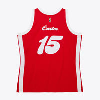 Memphis Grizzlies Mitchell & Ness Vince Carter 2015 Hardwood Classics Authentic Jersey - Red