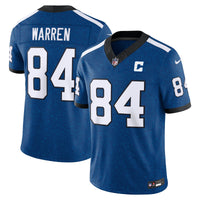Indianapolis Colts Tyler Warren Nike Royal Alternate Indiana Nights Vapor F.U.S.E. Stitched Limited Jersey