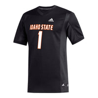 #1 Idaho State Bengals adidas Replica Football Jersey - Black