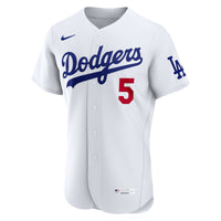 Los Angeles Dodgers Freddie Freeman Nike White Home Authentic Jersey